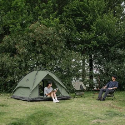 Naturehike Automatic Tent for 3-4 People - Forest Green (225*205*130)